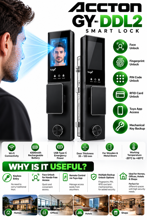 ACCTON GY-DDL2 SMART DOOR LOCK