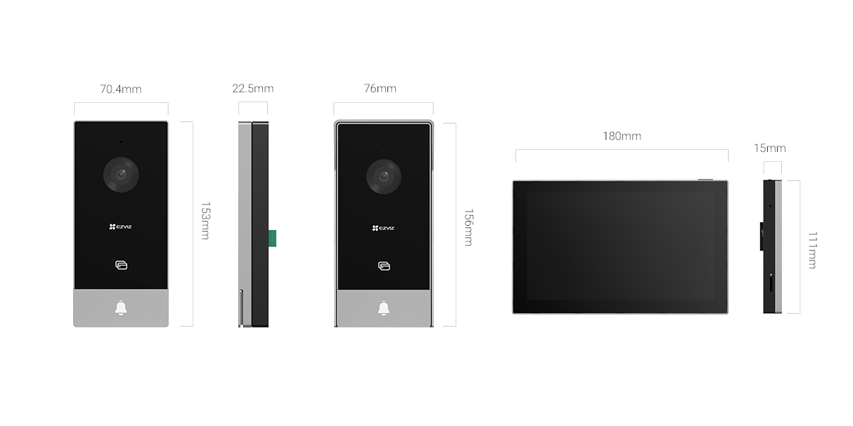 EZVIZ HP5 VIDEO DOOR PHONE